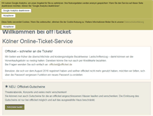 Tablet Screenshot of offticket.de